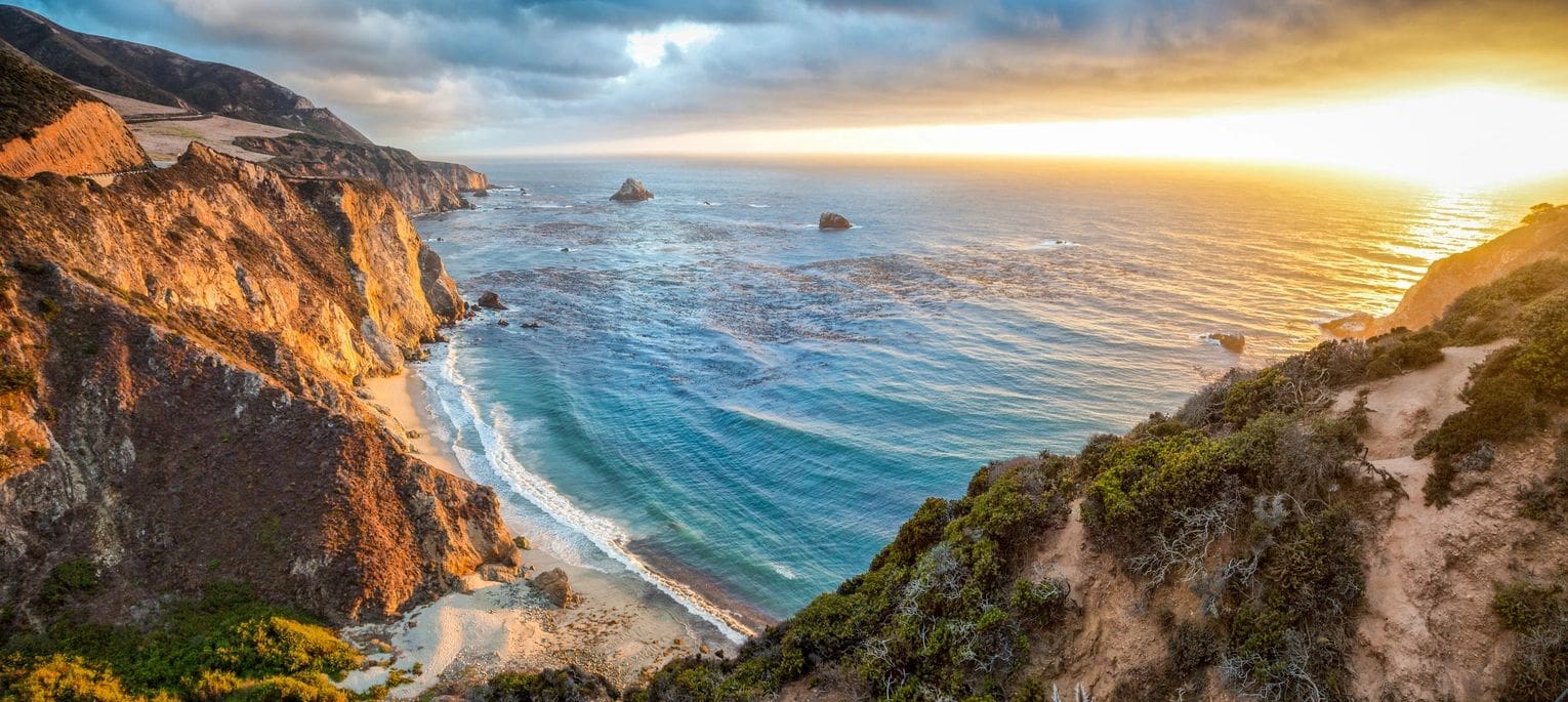 Cliff and Ocean